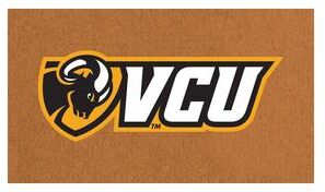 Evergreen Virginia Commonwealth University Full Color Indoor/Outdoor Coir Mat