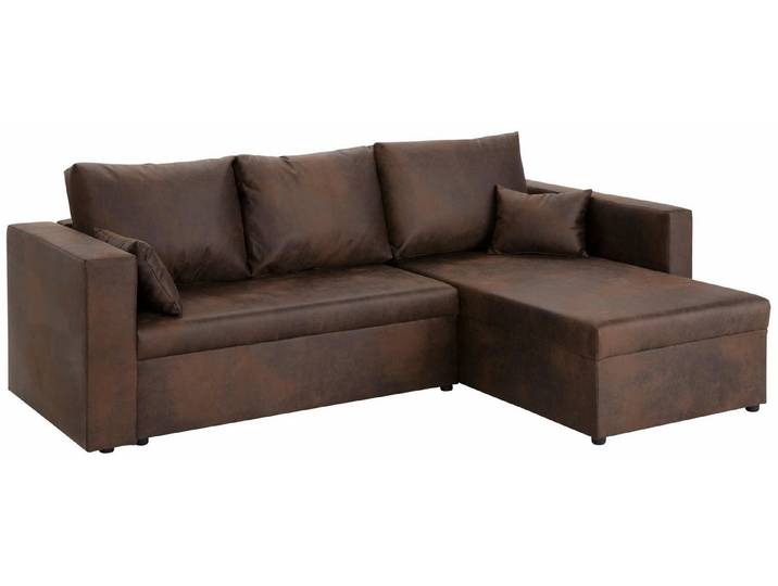 Home affaire Ecksofa Pur L-Form, wahlweise mit Bettfunktion