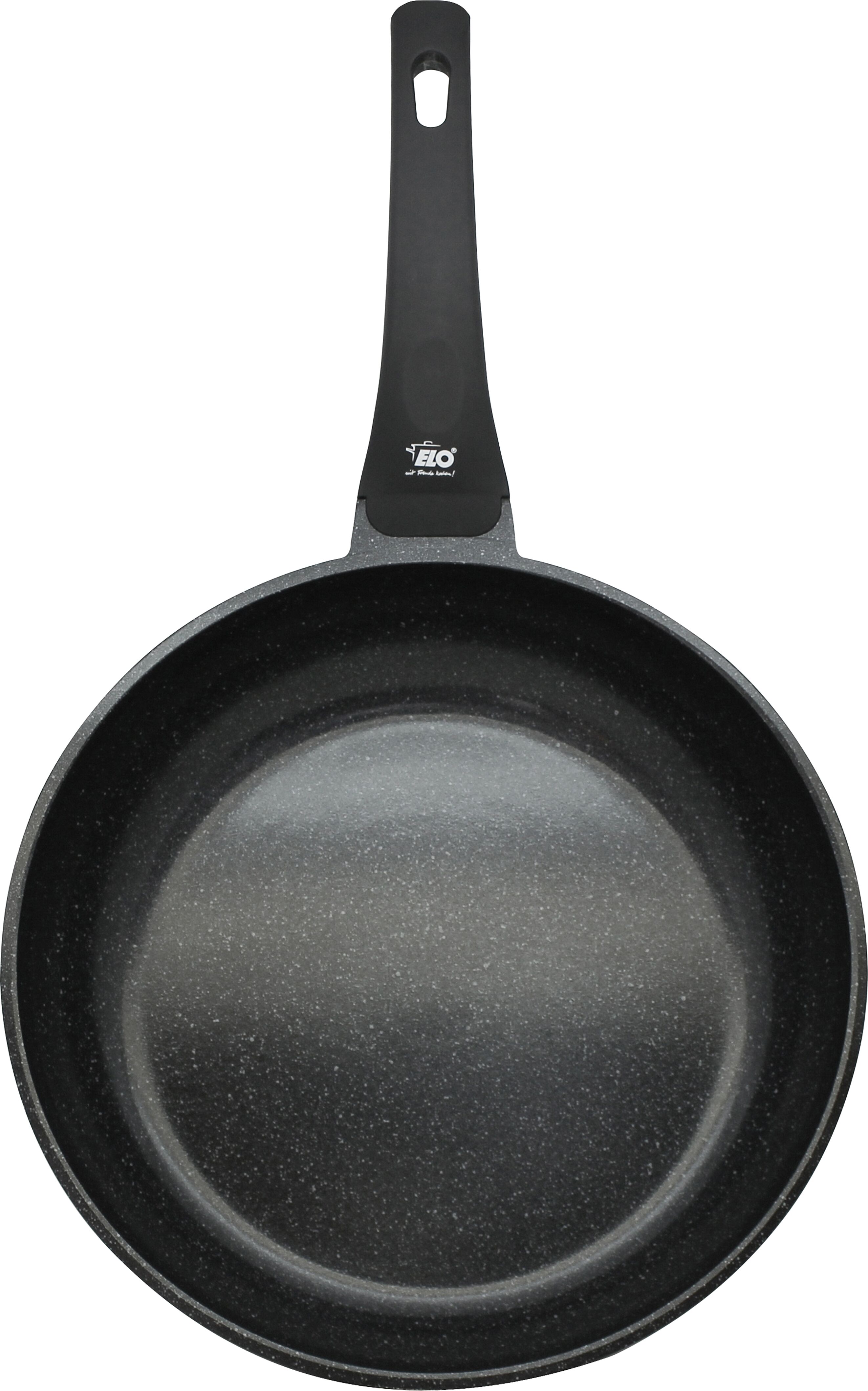 Bratpfanne ELO "Siloncast", schwarz, H:6cm Ø:28cm, Pfannen, Bratpfanne, hochwertige Antihaftversiegelung, Softtouch-Stil, induktionsgeeignet schwarz Ø 28cm + Höhe 6cm