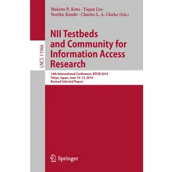NII Testbeds and Community for Information Access Research, Fachbücher