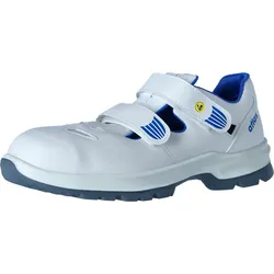 Sicherheitssandale S1 "CL 46 ESD" Clean&White - 46 - Weiß