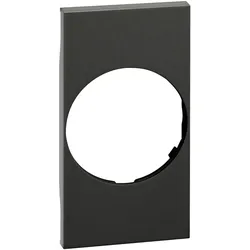 Legrand KG04 LivingNow Abdeckung für Schutzkontakt-Steckdose in der Farbausführung Black