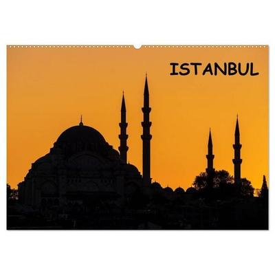 Istanbul (Wandkalender 2027 DIN A2 quer), CALVENDO Monatskalender