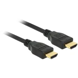 DeLOCK 84714 HDMI-Kabel 2 m HDMI Typ A (Standard) Schwarz