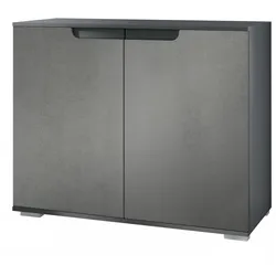 KOMMODE Sylt Beton Dunkel Optik