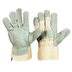Arbeitshandschuhe Rindspaltleder natur - 1147-12 - natur