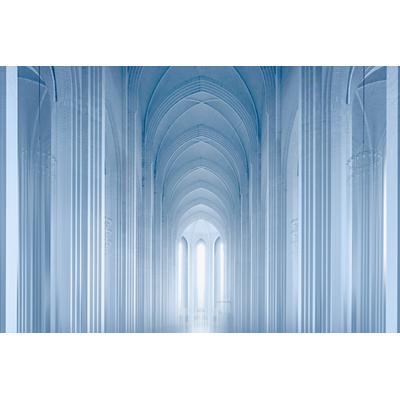 Fototapete PAPERMOON "Photo-Art ERHARD BATZDORF, WEGE ZUM LICHT", bunt, B:5m L:2,8m, Vlies, Tapeten