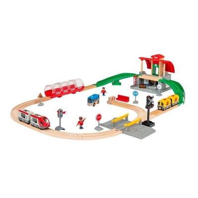 BRIO World - Großes City Bahnhof Set
