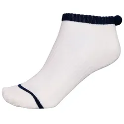Footjoy ProDry Pom Pom Damengolfsocken weiss/navy