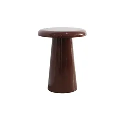 Höffner Selection Beistelltisch  Moana , rot , Maße (cm): H: 50,5  Ø: 40