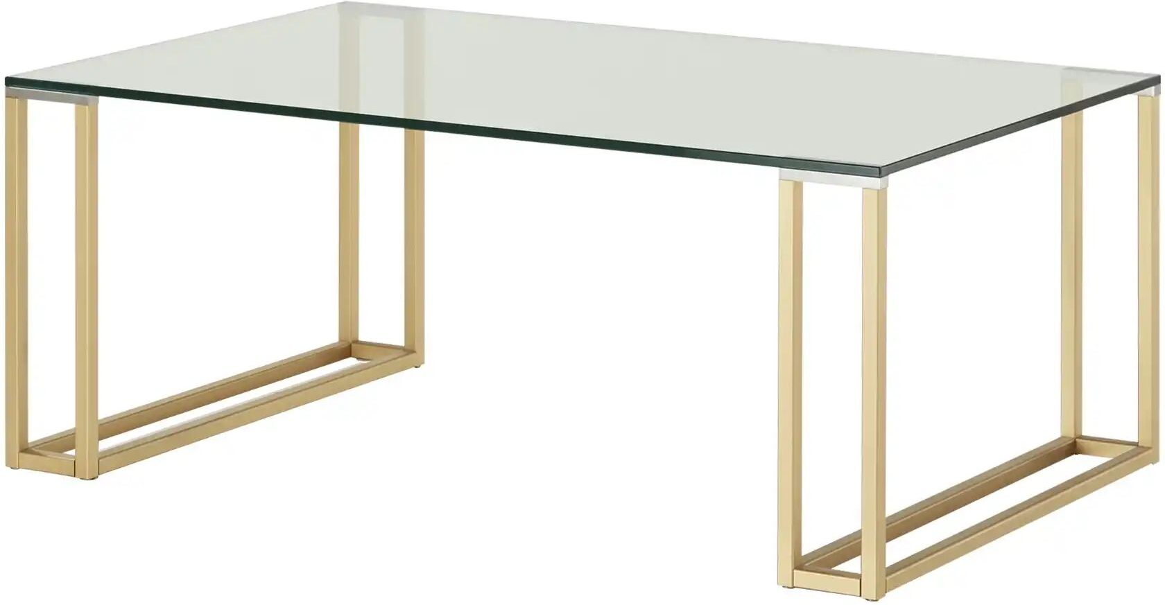 Höffner Couchtisch  Hilden ¦ gold ¦ Maße (cm): B: 70 H: 44