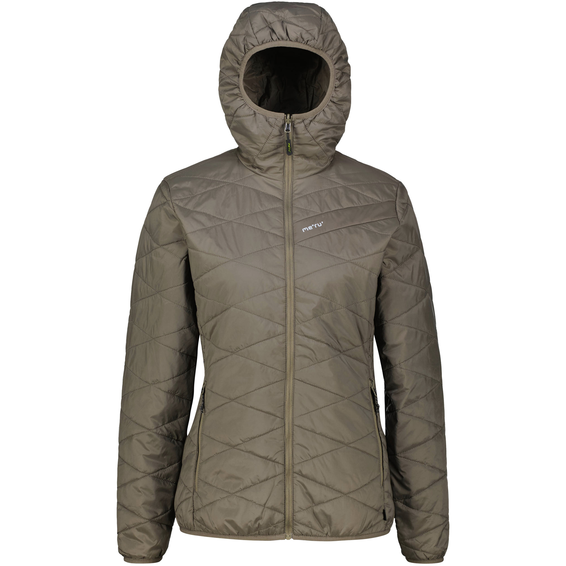 Bergzeit Basics Meru Ithari Damen Isolationsjacke braun Größe M Trekking Widerstandsfähig