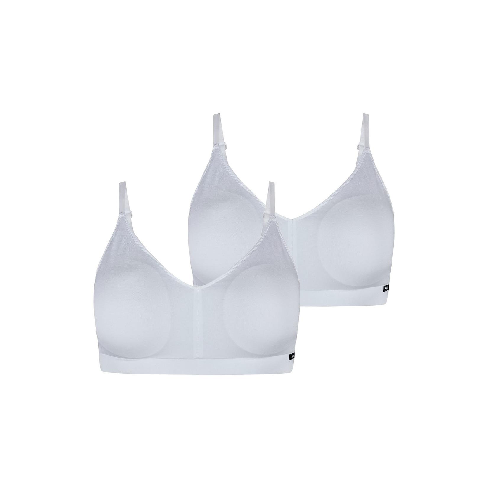 SKINY Damen Soft-BH Cotton Essentials 2er Pack