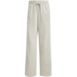 ADIDAS Damen Hose Essentials 3-Streifen Open-Hem French Terry, Größe XL in Grau Grau