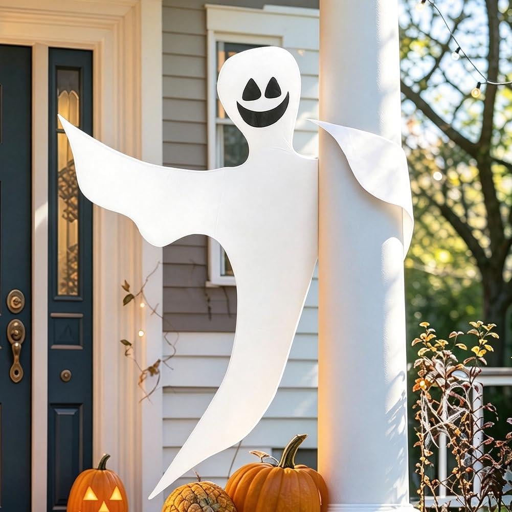 oCreon Halloween Hangende Decoratie Lachende Geest