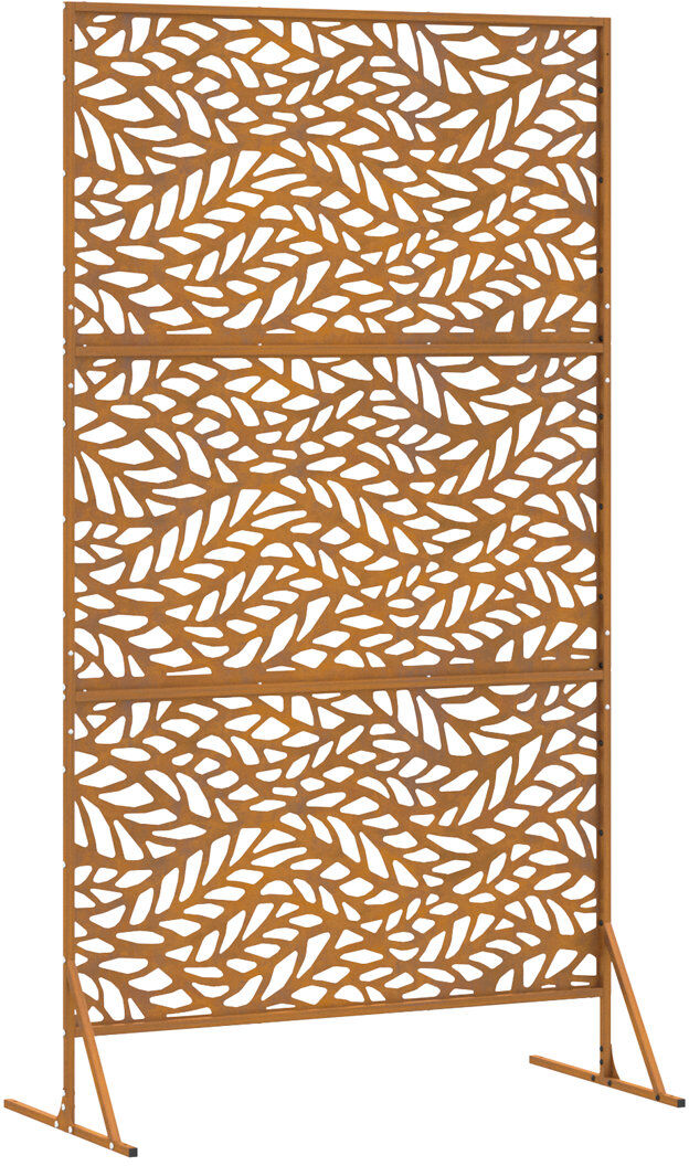Brayden Studio Fence Panel Large Decorative Inlays Copper 100cm W X 180cm H X 50cm D
