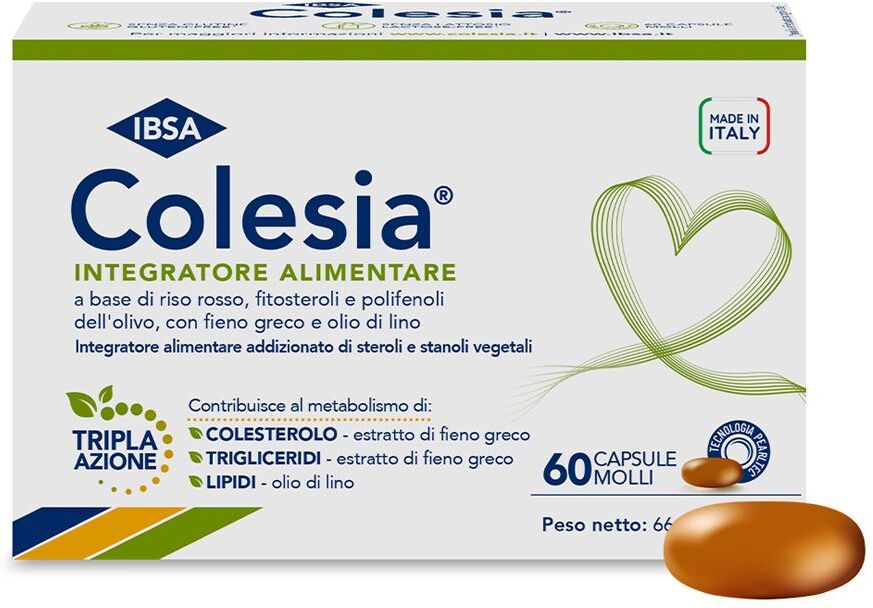 IBSA FARMACEUTICI ITALIA Srl Ibsa Farmaceutici, Colesia, 60 Capsule