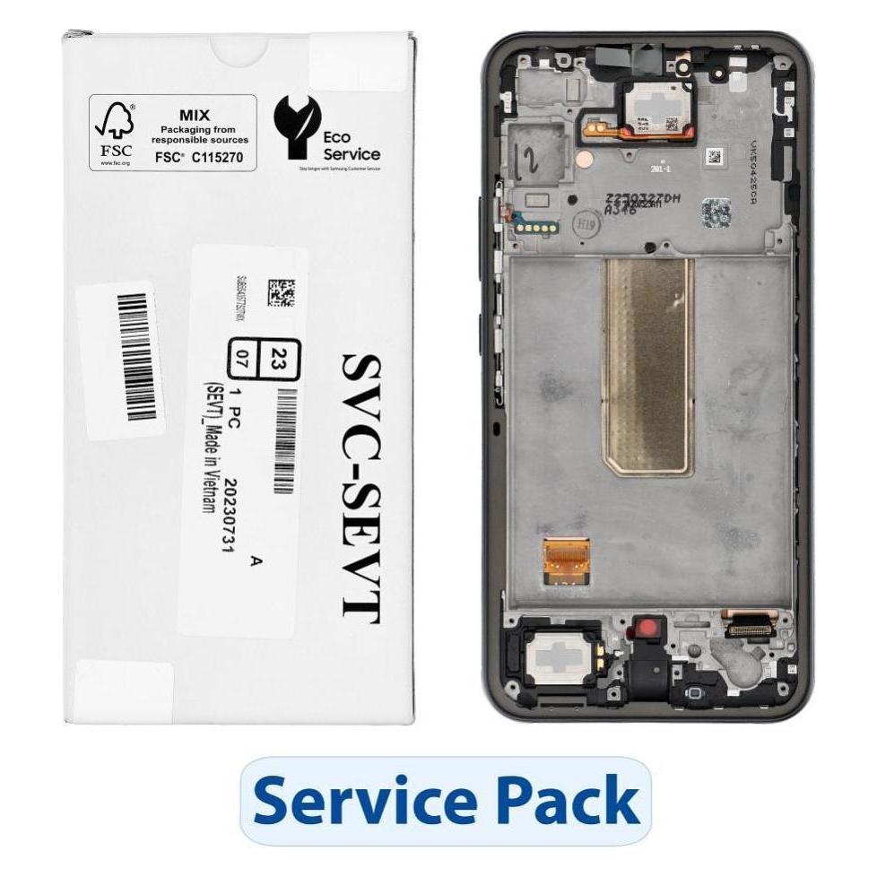 Samsung LCD display! ServicePack LCD Display for A34 5G A346B GH82-31201A (Display) (62591677)