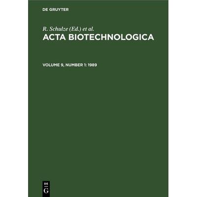 1989, Gebundene Ausgabe von , De Gruyter, 978-3-11-258187-2