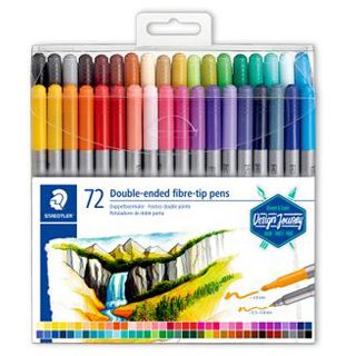 STAEDTLER Doppelfasermaler Design Journey farbl. sort. 72St.