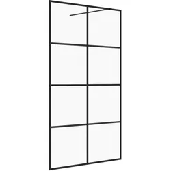 Helloshop26 - Duschabtrennung aus Glas Badewannentrennwand Badezimmeraccessoire Duschabtrennung für den Wohnbereich ESG transparent 02_0002156