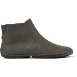 Camper für Damen. K400313-019 Rechts grau (38), Leder, Wohnung, Reißverschluss, Lässig