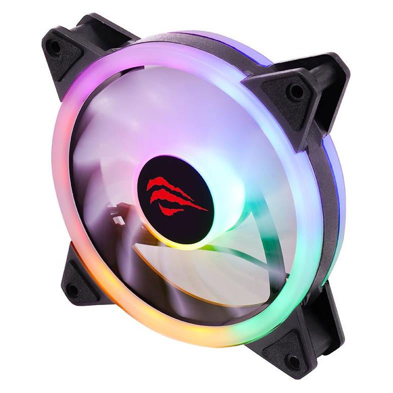 Havit - Cooler Fan (F2089) - for PC, 1200RPM, 35dBA, 1.32W, 12V - Black (120 mm) (56364407)