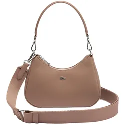LACOSTE Damen Handtasche - Daily City Shoulder Bag, Handtasche, 15x23x6cm (HxBxT) Hellbraun