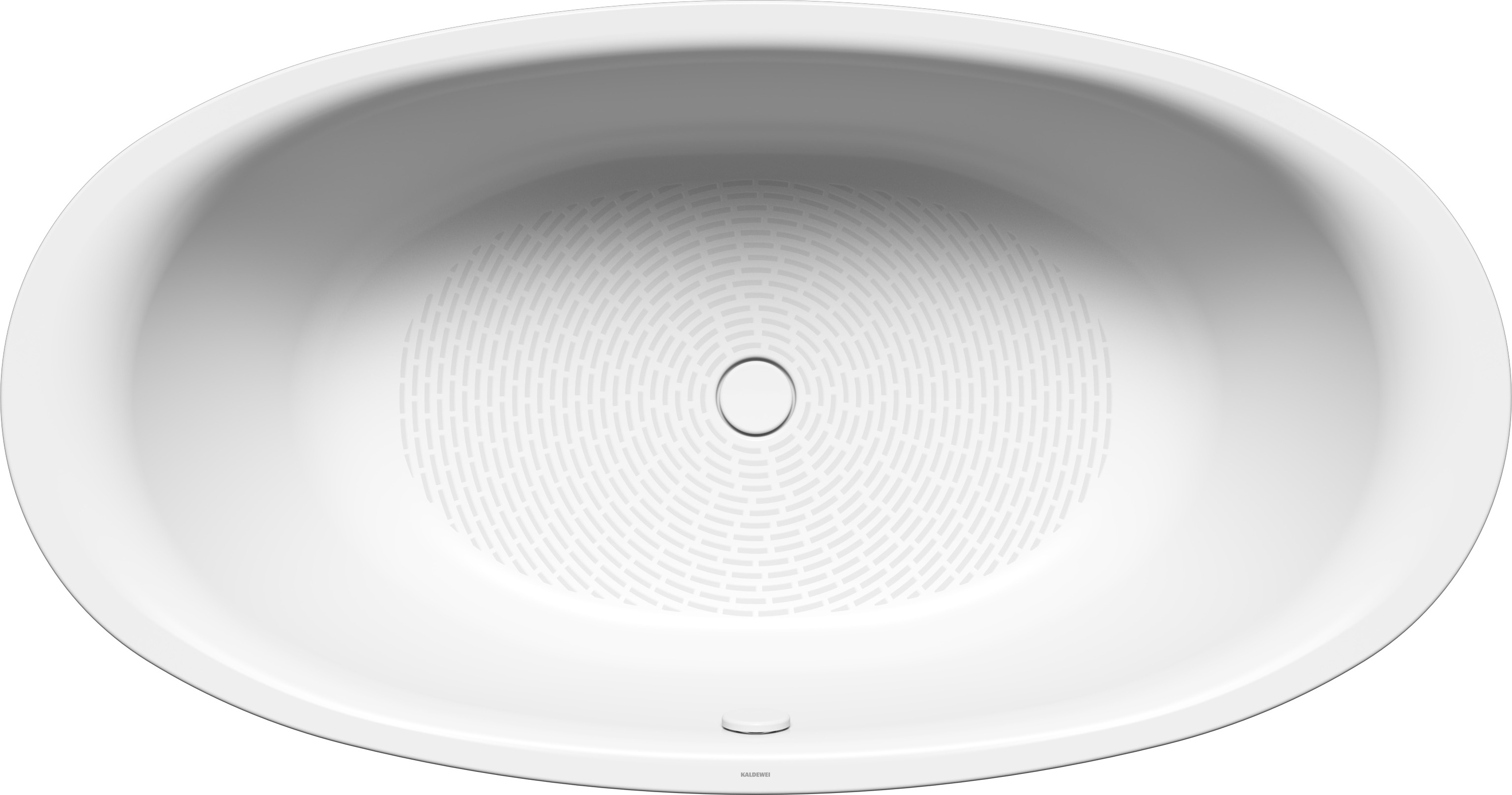 KALDEWEI Badewanne ELLIPSO DUO OVAL schwarz