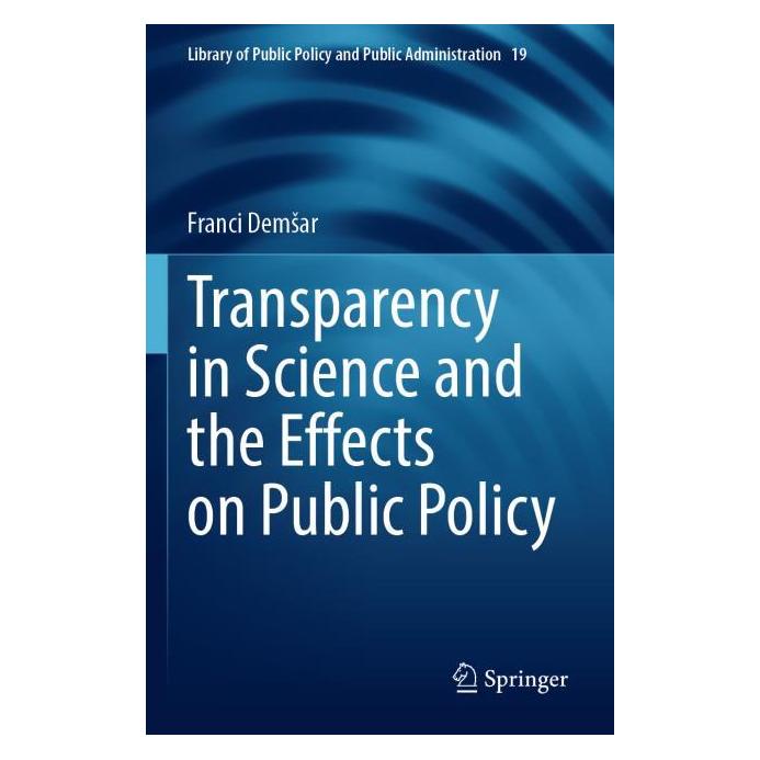 Springer Demsar:Transparency in Science and the (Englisch, Softcover, Franci Demšar) (64900832)