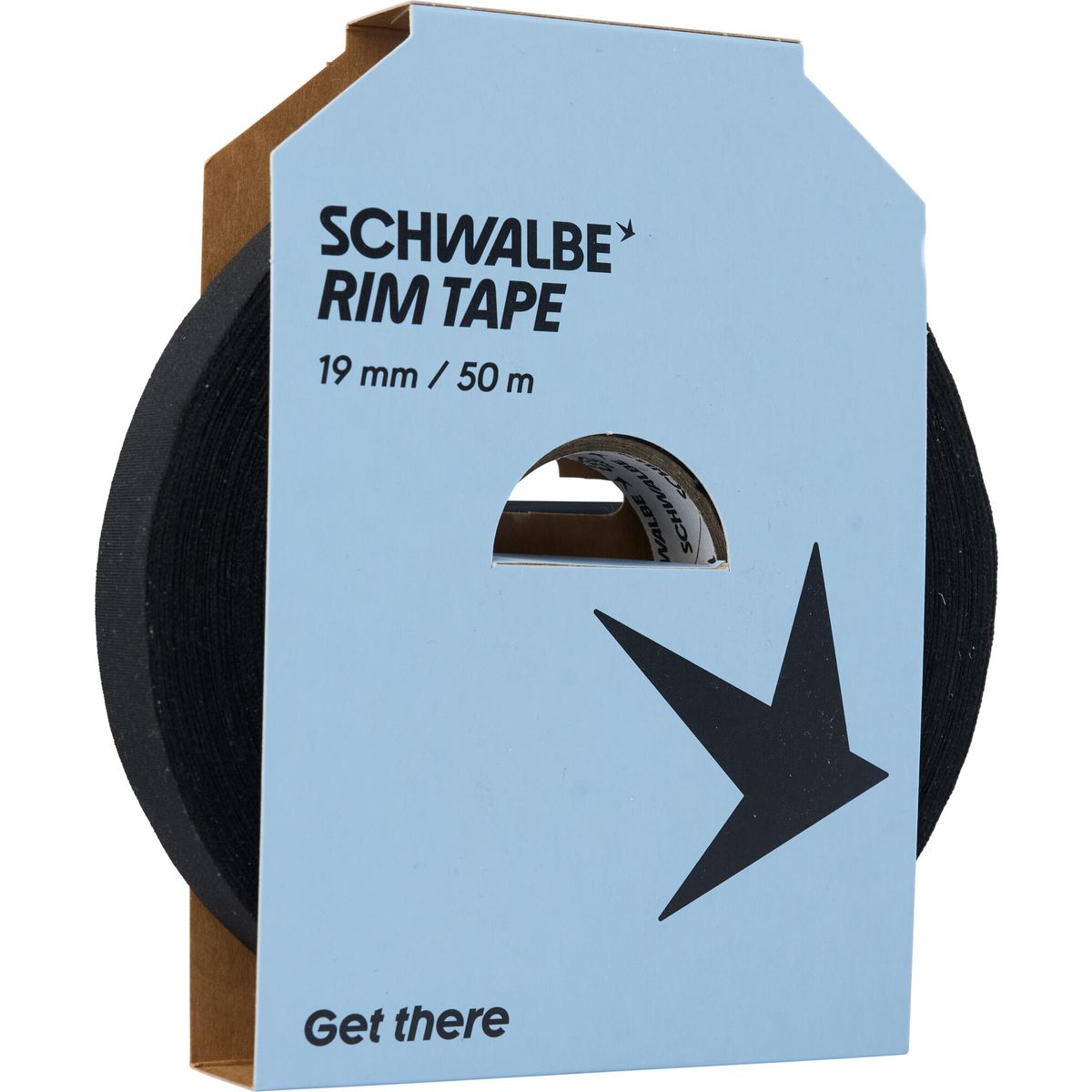Schwalbe Hochdruckfelgenband 50 M/Rolle Textil, Selbstklebend 19mm SB880001.01