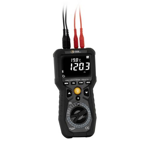 PCE Instruments Kabellängenmessgerät PCE-CLT 20 |Kabellänge 0,1m ... 30 km |Widerstand 0,1 mΩ ... 1999,9Ω |m |ft