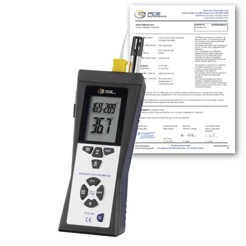 PCE Instruments PCE-320-ICA Hygrometer Schwarz PCE-320-ICA