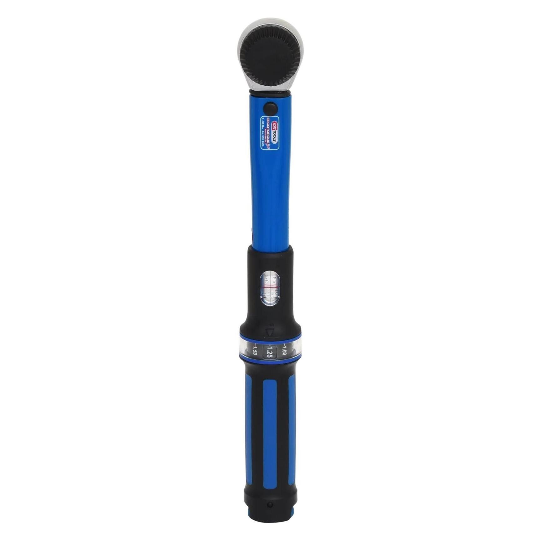 KS Tools 3/8" ERGOTORQUEprecision Ratschen-Drehmomentschlüssel Drehknopf, 10-50Nm (3/8", 10 - 50 Nm) (516.1422)
