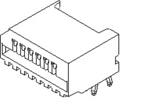 Molex FFC/FPC-Anschluss 52044-1645 Box