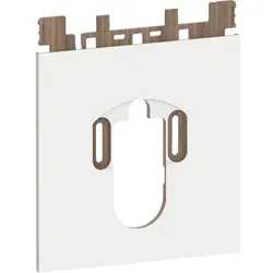 Geberit Designplatte AquaClean Sela unten Glas weiß
