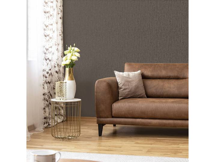 Vliestapete Marquise Uni 52 x 1005 x 0cm Rauchsilber