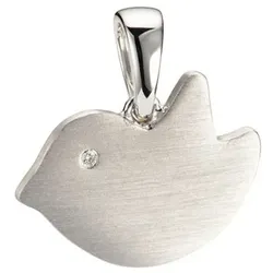 PLATINITY Spatz-Anhänger 1 Brillant ca. 0,005ct Platin 950