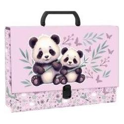 Derform Dicke Panda-Aktentasche mit Griff (69880864)