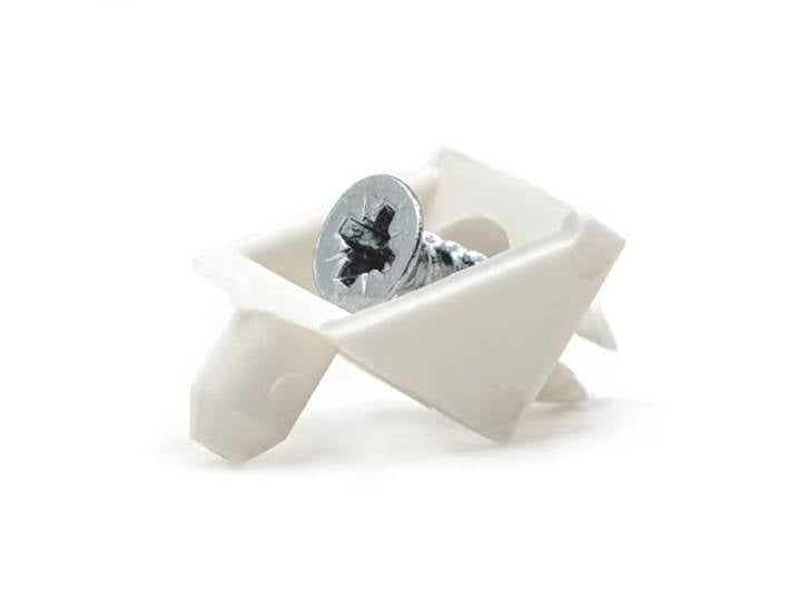 ReplacementScrews Komplement Lot de 8 chevilles de support d'étagère pour Ikea pièce 101558 Blanc