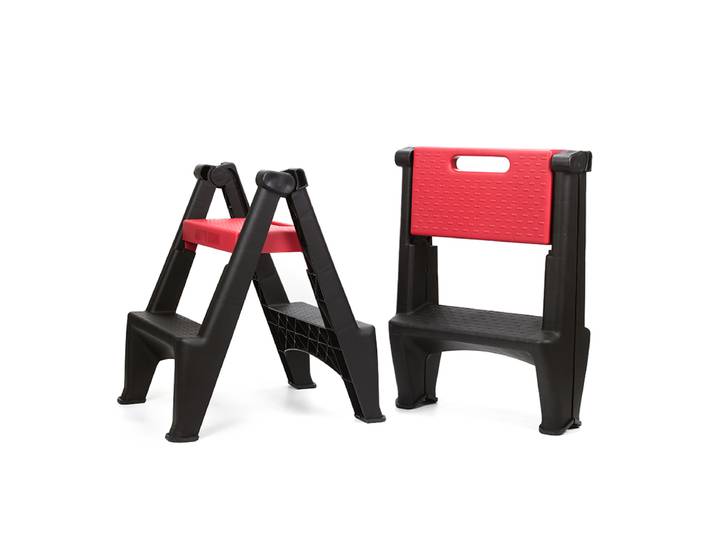 Chaise-échelle pliante pour lavage de voiture, tabouret à deux marches, échelle à deux marches, tabouret épaissi antidérapant