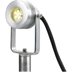 Elstead Lighting, Gartenbeleuchtung, Spennymoor LED Aussen-Stehleuchten 3-fach Pole Eloxiertes Aluminium IP54 (IP54)