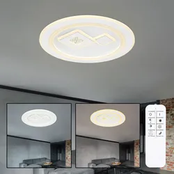 Deckenleuchte Fernbedienung LED Memory-Funktion Dimmbar Nachtlicht D 46,5 cm