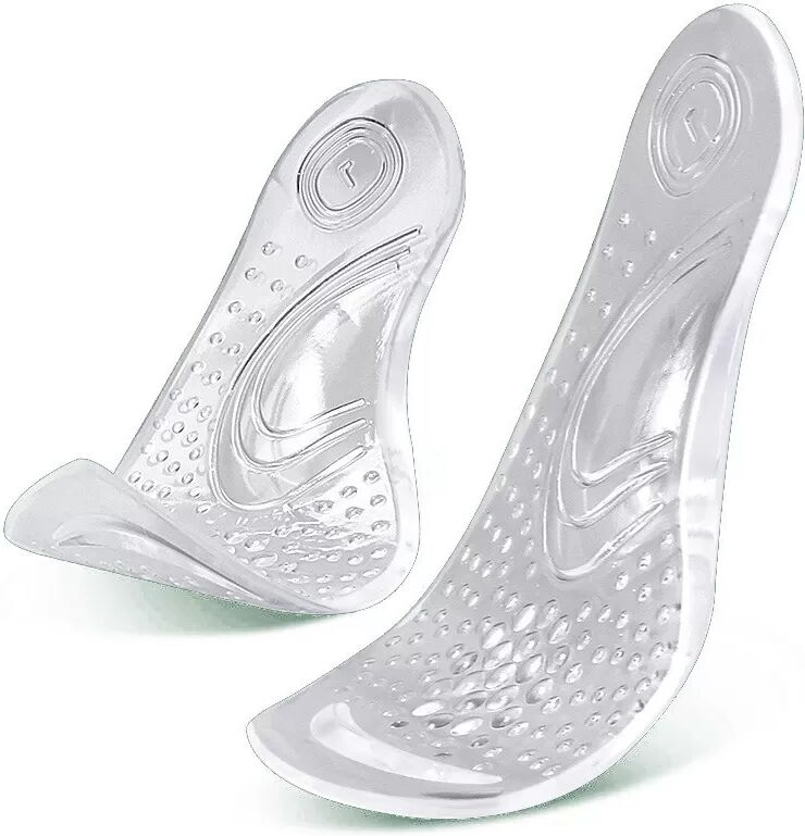 INF Semelles de soutien de la voûte plantaire en gel pour pieds plats