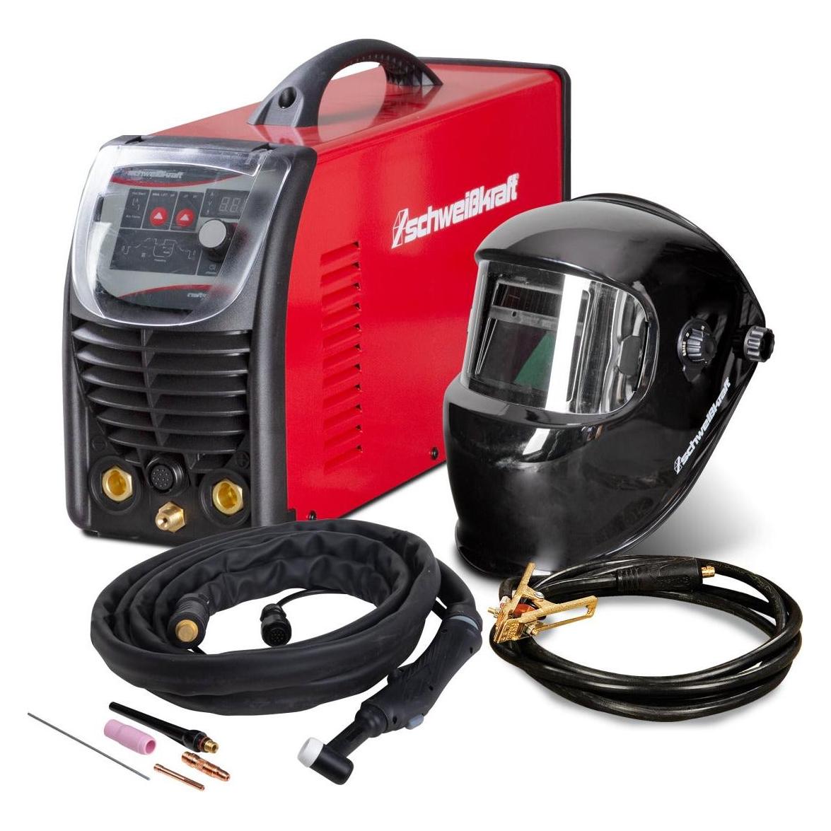 Stürmer - Schweisskraft Tragbarer WIG DC Inverter EASY-TIG 201 DC PULSE Aktions-Set (Inverterschweissgerät) (1074020SET)