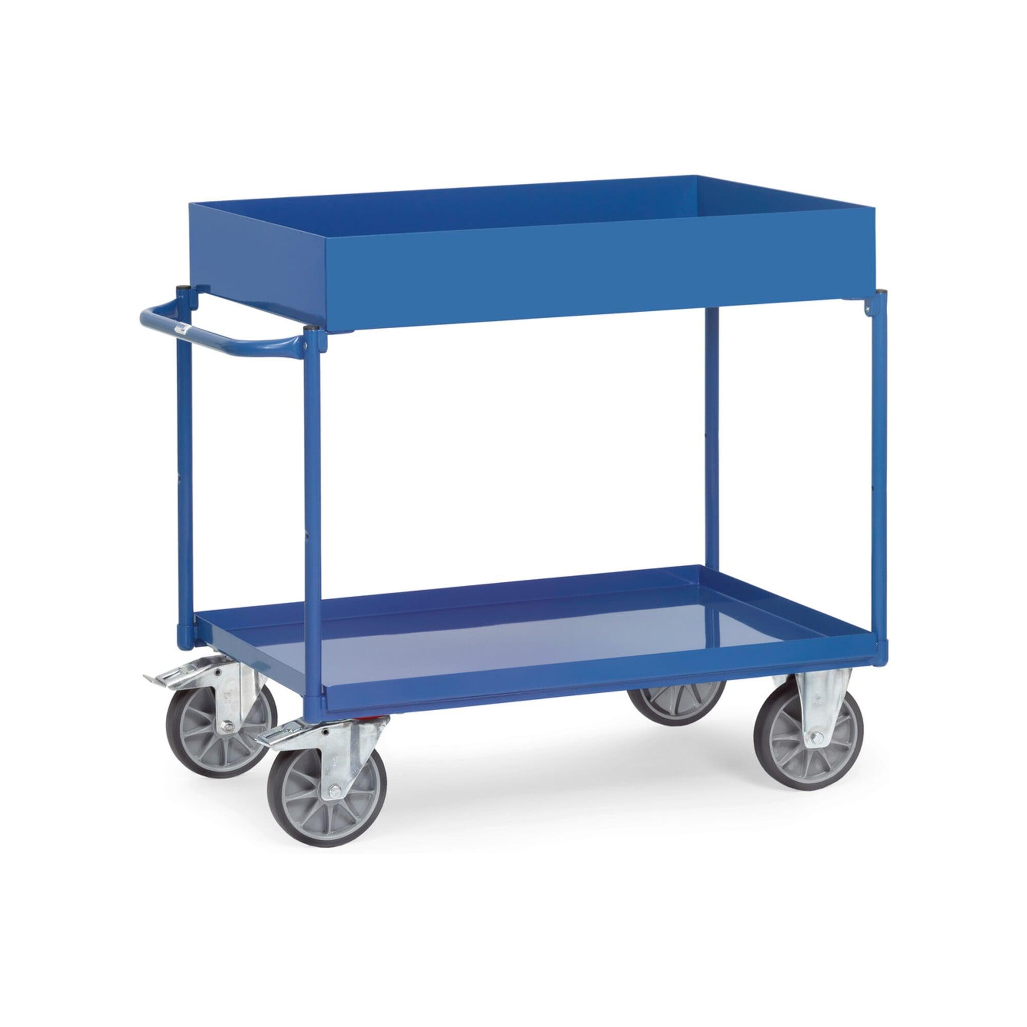 fetra Tischwagen 4840 - Tragkraft 400kg TPE-Reifen)