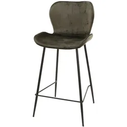 designline »Lalo« Barhocker Champagner velvet