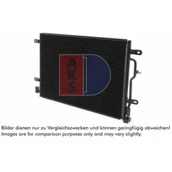 Kondensator Klimaanlage AKS DASIS 482300N für Audi Allroad C5 A4 B6 A6