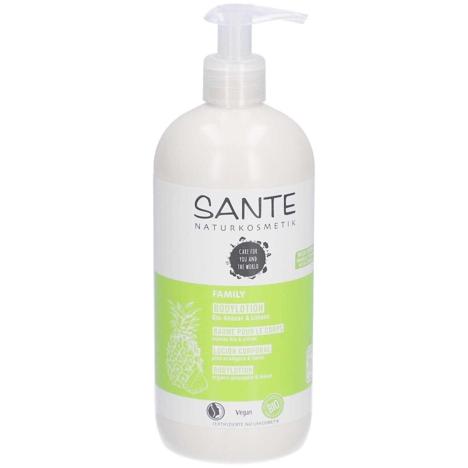 Sante Family Bodylotion Ananas & Limone 500 ml Lotion
