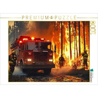 CALVENDO Puzzle Im Einsatz - Mensch und Technik | 1000 Teile Lege-Größe 64x48cm Foto-Puzzle für glückliche Stunden, Sonstige von , Calvendo Puzzle